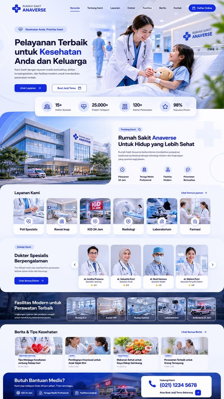 Site da Anaverse criado pela AD Sites